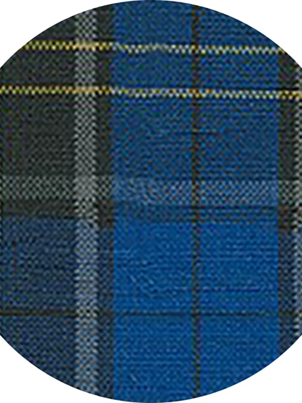 Back to School Uniform Plaid Small Bow with Heart Button Center- Plaid 92